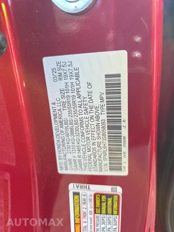 2025 Honda Odyssey Sport L 118.1" WB - miniatura 15