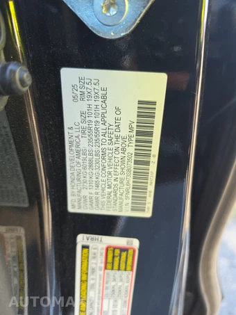 2025 Honda Odyssey Sport L 118.1" WB - miniatura 15