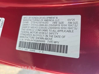 2025 Honda Odyssey Sport L 118.1" WB - miniatura 15