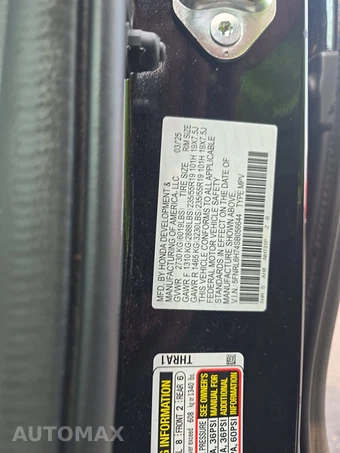 2025 Honda Odyssey Sport L 118.1" WB - miniatura 15
