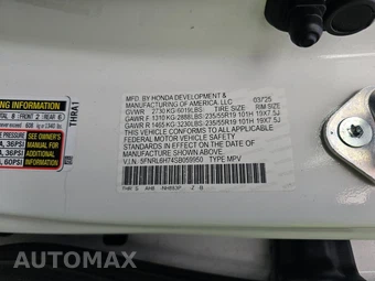 2025 Honda Odyssey Sport L 118.1" WB - miniatura 14