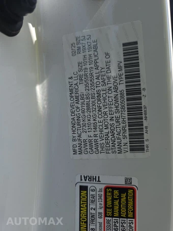 2025 Honda Odyssey Sport L 118.1" WB - miniatura 15