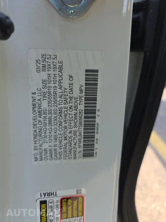 2025 Honda Odyssey Sport L 118.1" WB - miniatura 15