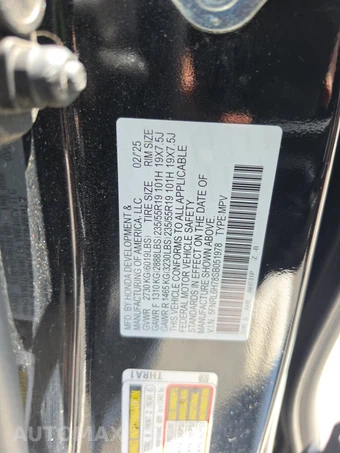 2025 Honda Odyssey Sport L 118.1" WB - miniatura 15