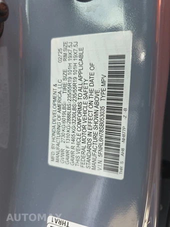 2025 Honda Odyssey Sport L 118.1" WB - miniatura 15