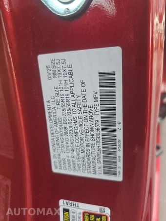 2025 Honda Odyssey Sport L 118.1" WB - miniatura 15