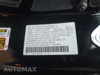 2025 Honda Odyssey Sport L 118.1" WB - miniatura 15