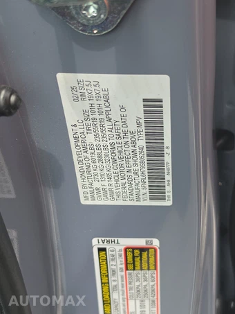 2025 Honda Odyssey Sport L 118.1" WB - miniatura 15
