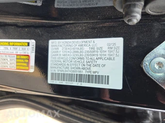 2025 Honda Odyssey Sport L 118.1" WB - miniatura 15