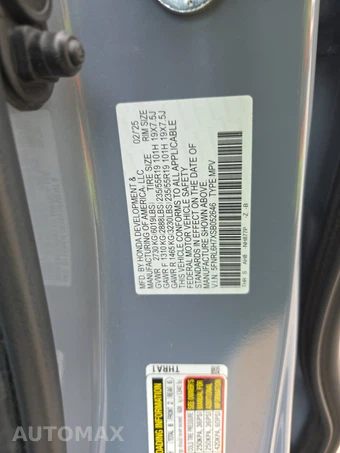 2025 Honda Odyssey Sport L 118.1" WB - miniatura 15
