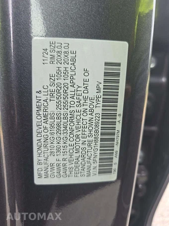 2025 Honda Pilot Elite - miniatura 2