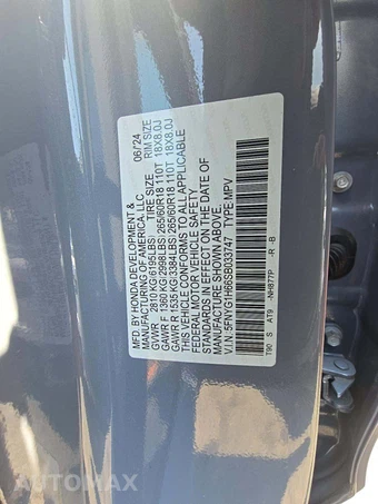 2025 Honda Pilot TrailSport - miniatura 5