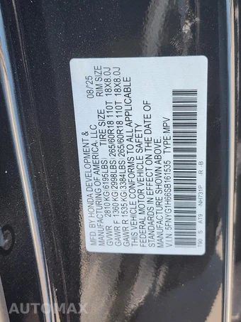 2025 Honda Pilot TrailSport - miniatura 19