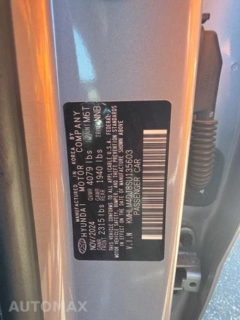 2025 Hyundai Elantra Hybrid Blue - miniatura 17