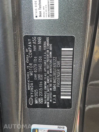 2025 Hyundai Elantra Hybrid SEL Sport - miniatura 14