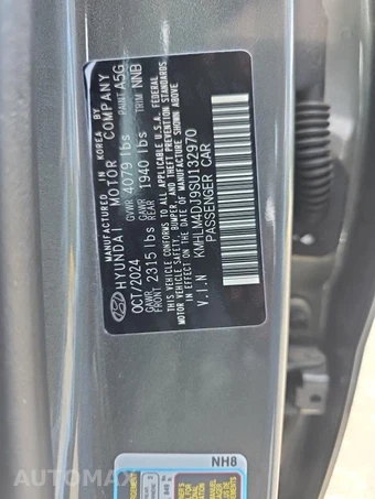 2025 Hyundai Elantra Hybrid SEL Sport - miniatura 17