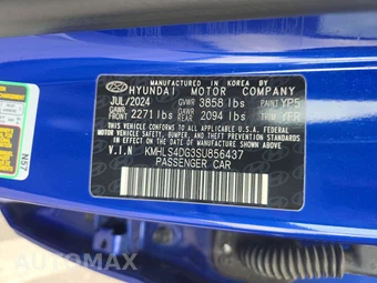 2025 Hyundai Elantra SEL Convenience - miniatura 14