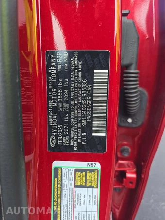 2025 Hyundai Elantra SEL Convenience - miniatura 5