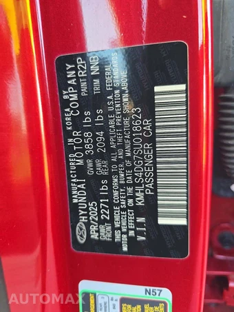 2025 Hyundai Elantra SEL Convenience - miniatura 2
