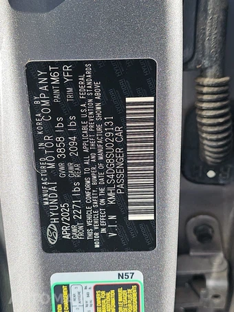 2025 Hyundai Elantra SEL Convenience - miniatura 14