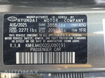 2025 Hyundai Elantra SEL Sport - miniatura 5