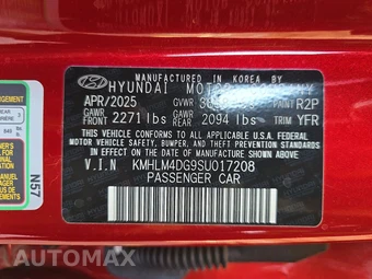 2025 Hyundai Elantra SEL Sport - miniatura 14