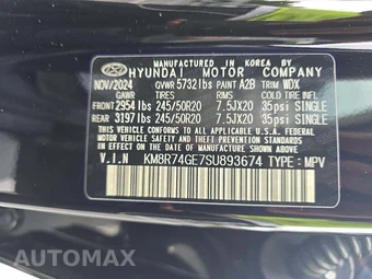 2025 Hyundai Palisade Calligraphy - miniatura 5