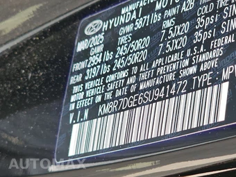 2025 Hyundai Palisade Calligraphy Night Edition – miniatura 16