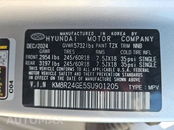 2025 Hyundai Palisade SEL - miniatura 9