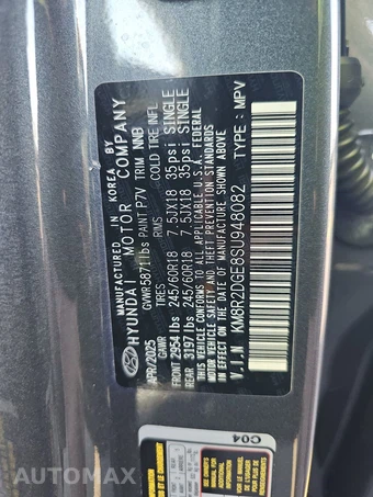 2025 Hyundai Palisade SEL - miniatura 14