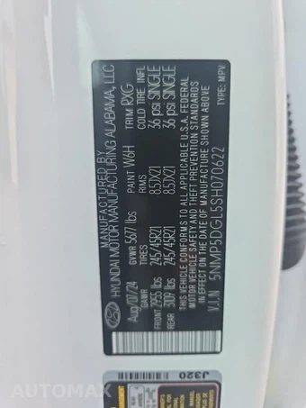 2025 Hyundai Santa Fe Calligraphy - miniatura 19