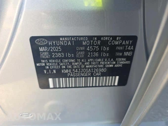 2025 Hyundai Sonata Hybrid Limited - miniatura 5