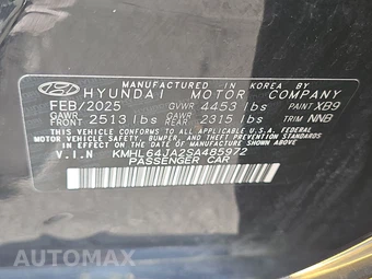 2025 Hyundai Sonata SEL - miniatura 14
