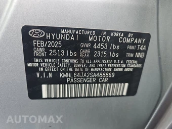 2025 Hyundai Sonata SEL - miniatura 14