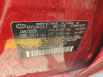 2025 Hyundai Sonata SEL - miniatura 14
