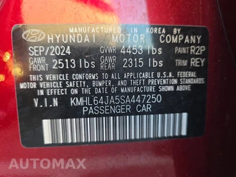 2025 Hyundai Sonata SEL - miniatura 14