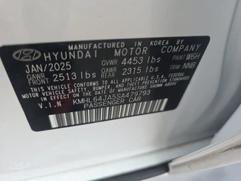 2025 Hyundai Sonata SEL - miniatura 14