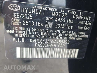 2025 Hyundai Sonata SEL - miniatura 2