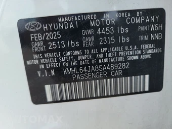2025 Hyundai Sonata SEL - miniatura 14