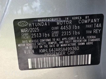 2025 Hyundai Sonata SEL - miniatura 10