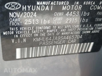 2025 Hyundai Sonata SEL - miniatura 14