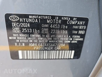 2025 Hyundai Sonata SEL - miniatura 14