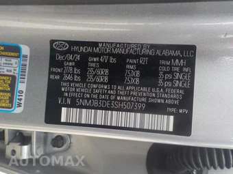 2025 Hyundai Tucson SEL - miniatura 8