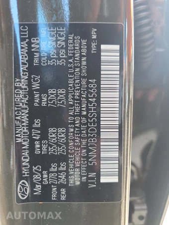2025 Hyundai Tucson SEL - miniatura 14
