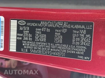 2025 Hyundai Tucson SEL - miniatura 14