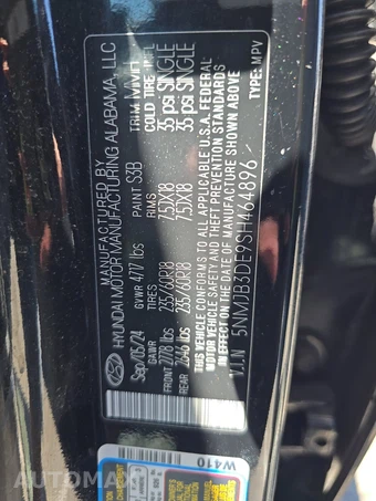 2025 Hyundai Tucson SEL - miniatura 14