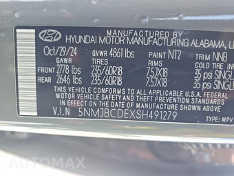 2025 Hyundai Tucson SEL - miniatura 14