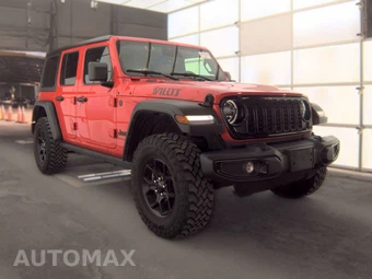 2025 Jeep Wrangler 4 Door Willys - miniatura 3
