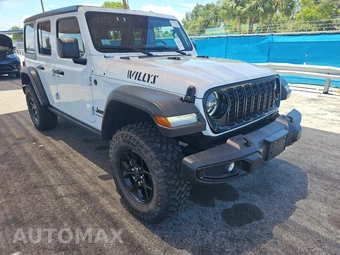 2025 Jeep Wrangler 4 Door Willys - miniatura 3