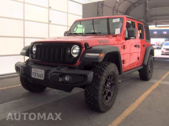 2025 Jeep Wrangler 4 Door Willys - car from the USA, Manheim Buy-Now listing at AUTOMAX